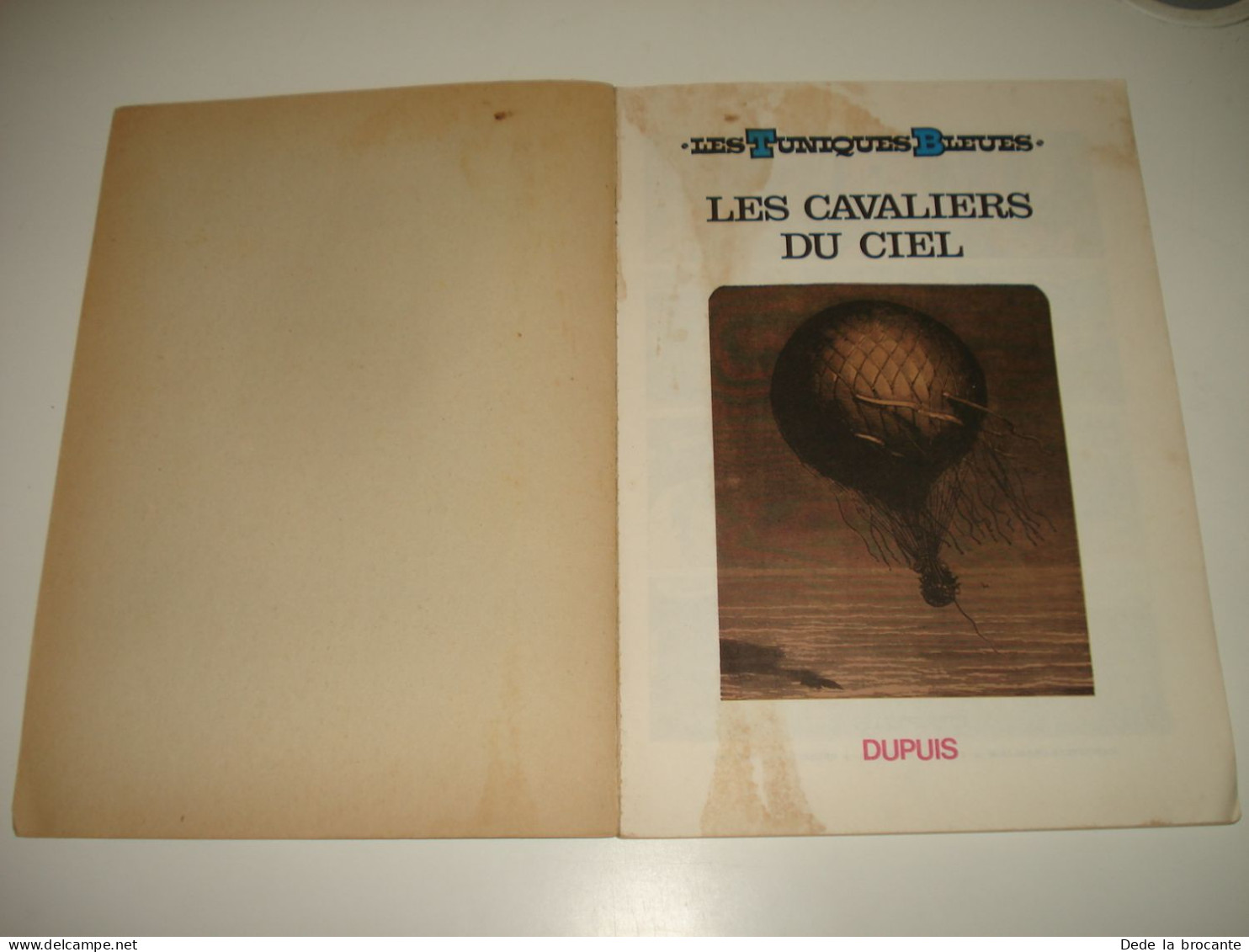 C54 / Les Tuniques Bleues N° 8 " Les Cavaliers Du Ciel " E.O De 1976 - Tuniques Bleues, Les