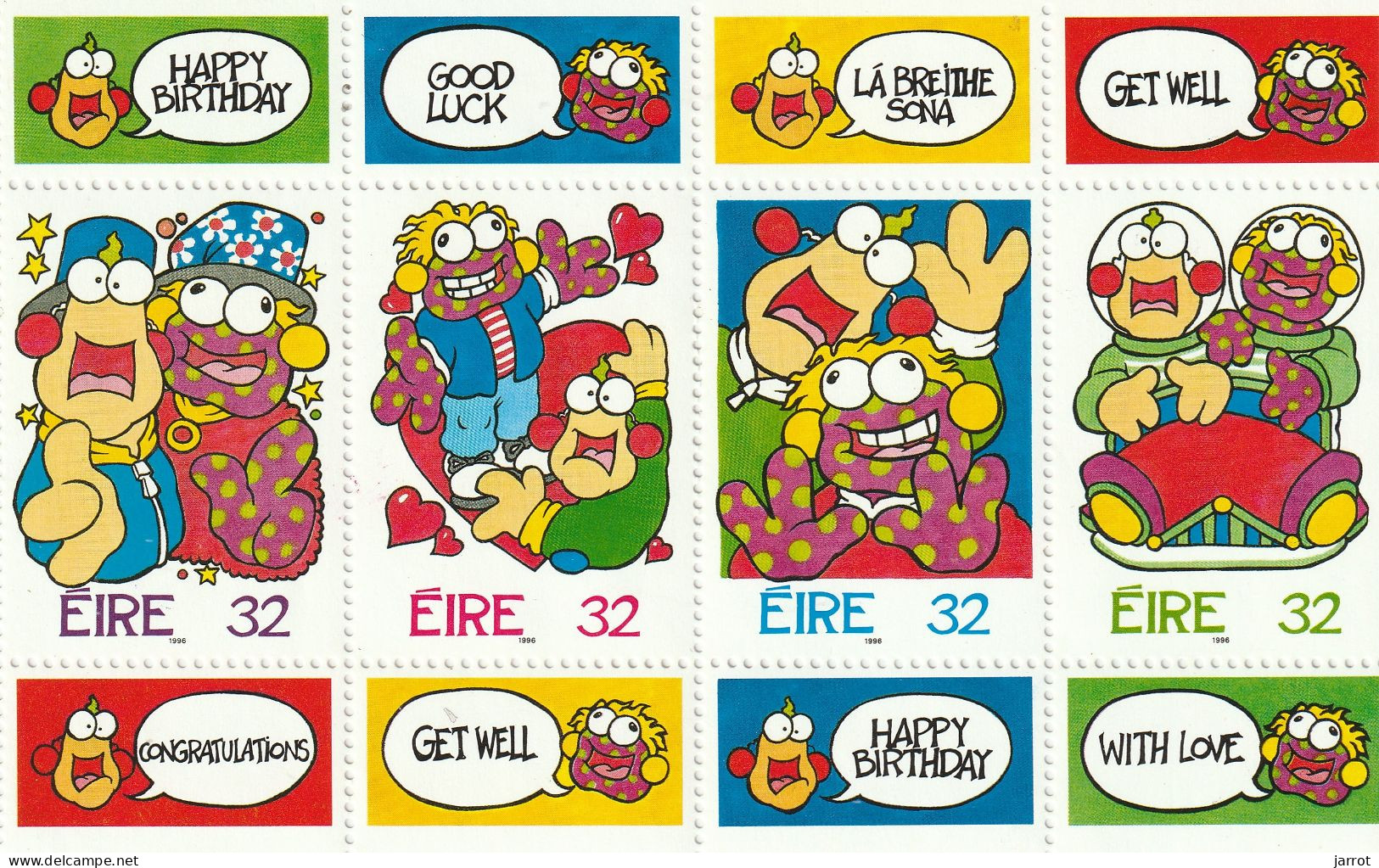 1996 Voeux Feuillet Comprenant N° 932, 929, 930 Et 931 A Issu De Carnet - Unused Stamps