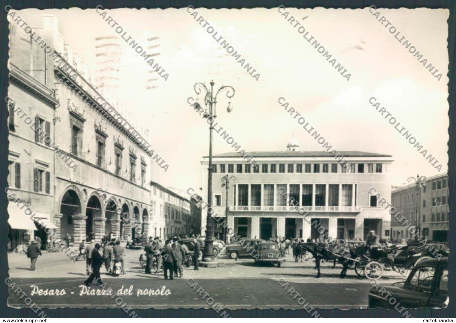 Pesaro Città PIEGHINA Foto FG Cartolina ZF7937 - Pesaro