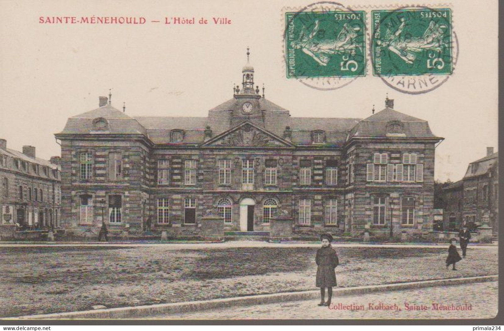 51 - SAINTE MENEHOULD -  HOTEL DE VILLE - Sainte-Menehould