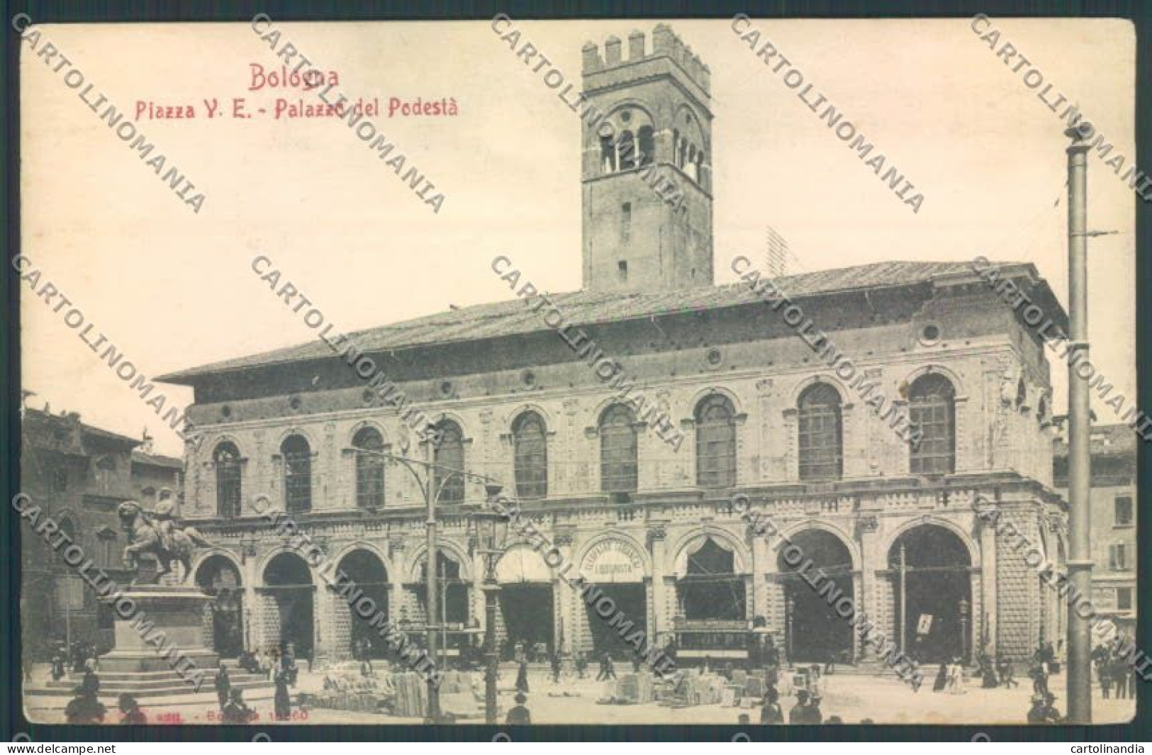 Bologna Città Tram COLLA Cartolina ZT1927 - Bologna