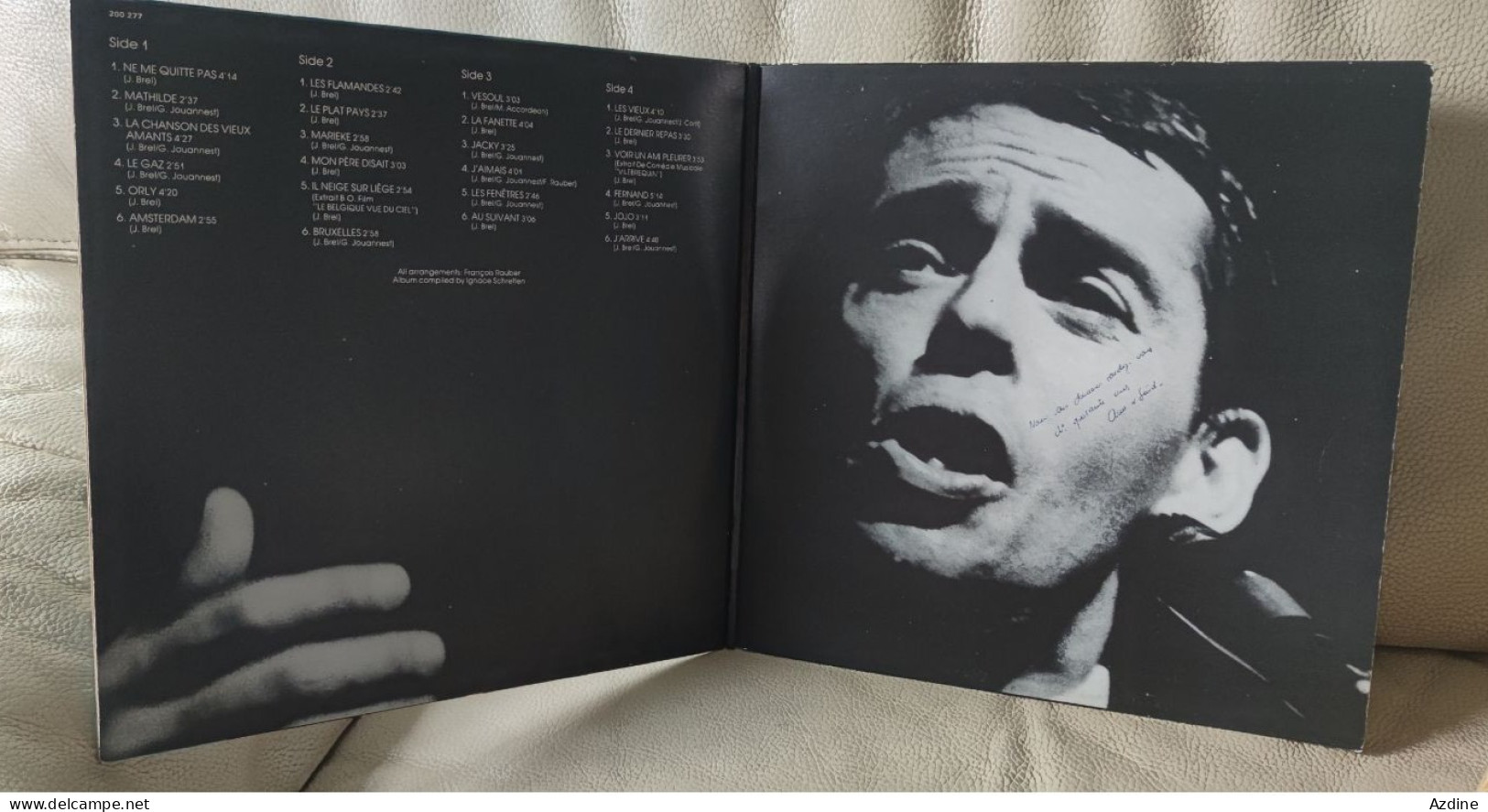 Jacques Brel 2 LP - Autres - Musique Française