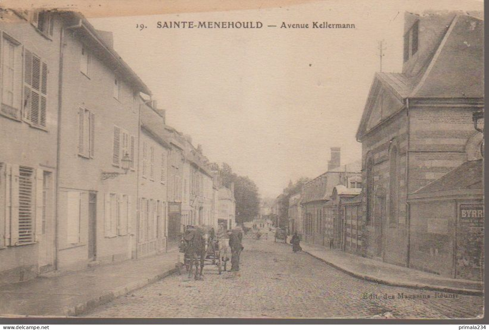 51 - SAINTE MENEHOULD -  AVENUE KELLERMANN - Sainte-Menehould