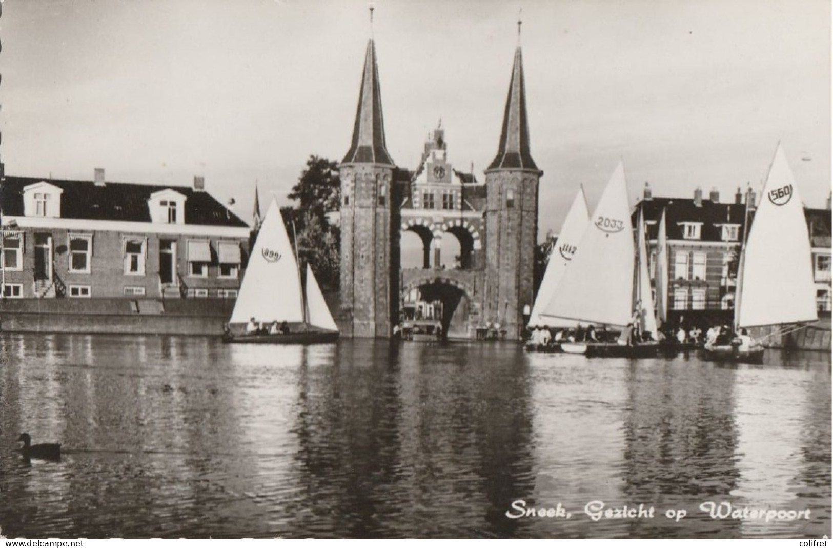 Friesland - Sneek  -  Gesicht Op Waterpoort - Sneek