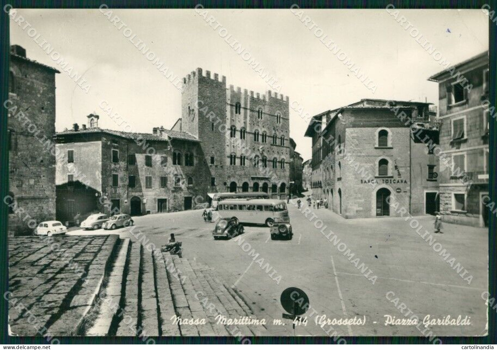 Grosseto Massa Marittima Corriera Foto FG Cartolina ZK1249 - Grosseto