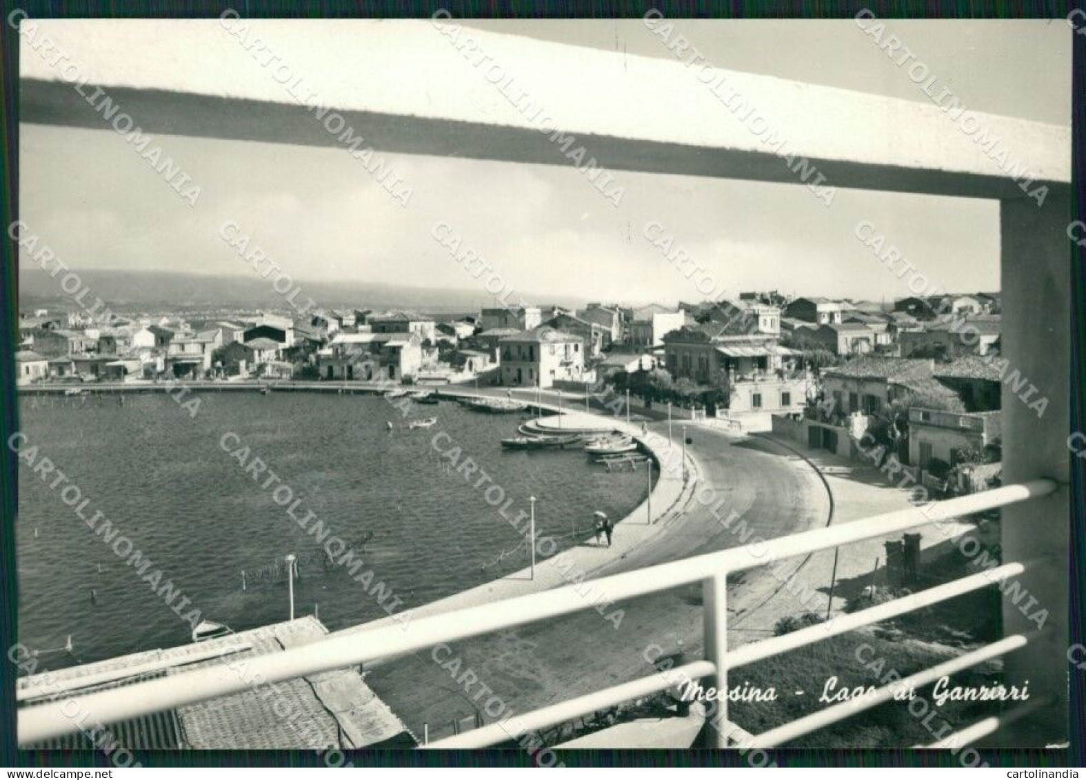 Messina Lago Di Ganzirri Foto FG Cartolina ZK4087 - Messina