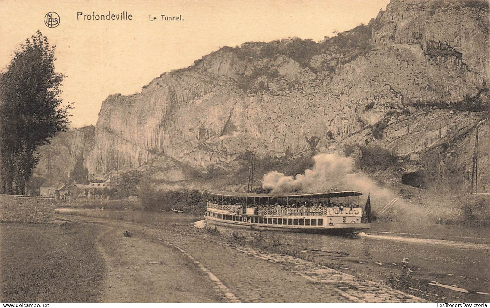 BELGIQUE - Profondeville - Le Tunnel - Carte Postale Ancienne - Profondeville