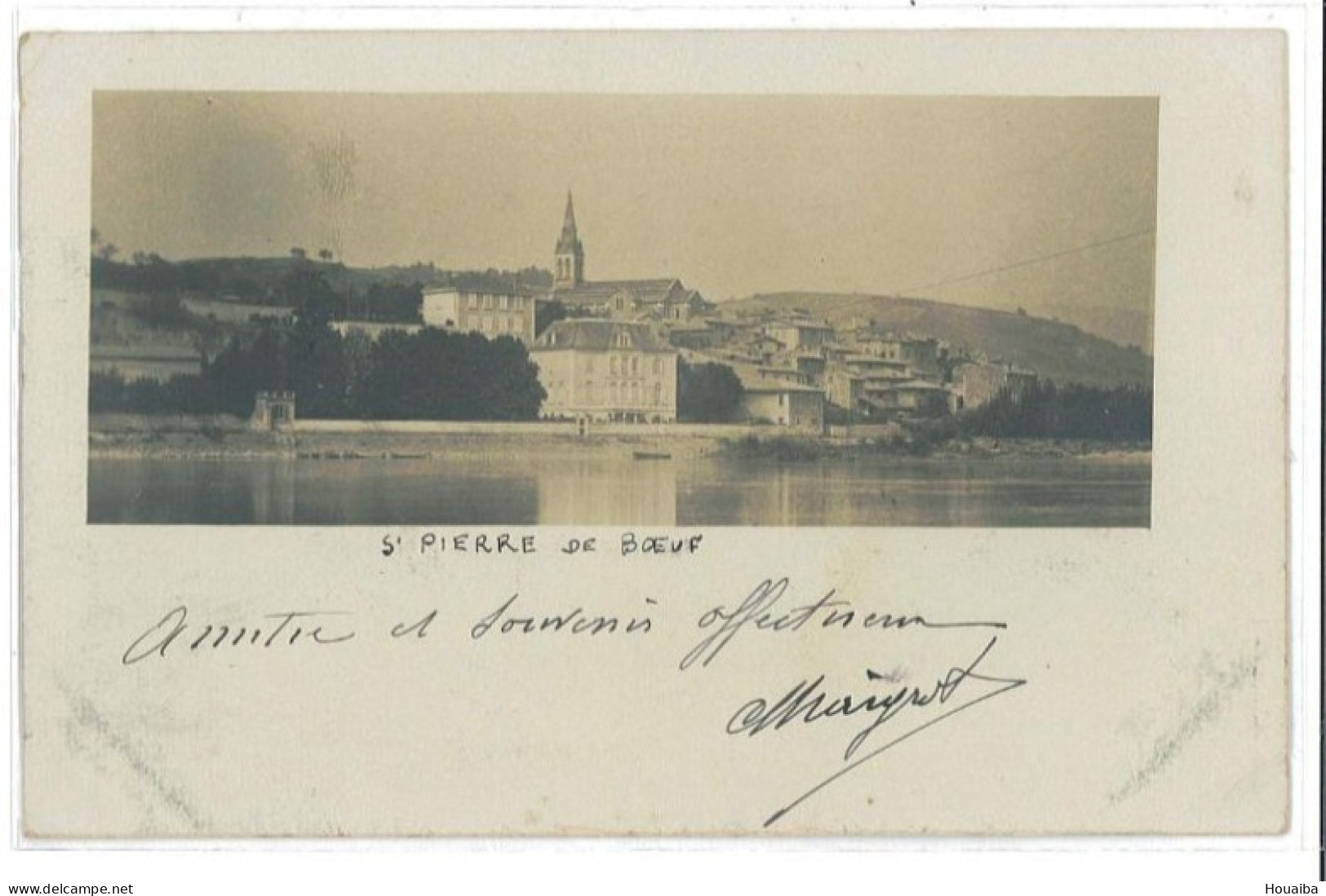 CARTE PHOTO - Saint Pierre De Boeuf (42) - Autres & Non Classés