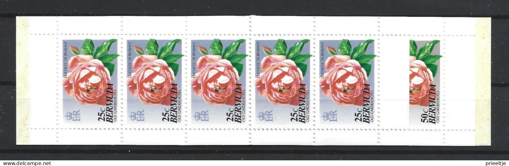 Bermuda 1993 Roses Booklet Y.T. C 642 ** - Bermudes