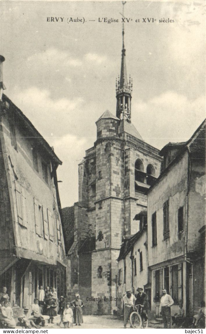 Ervy - L'église - Ervy-le-Chatel