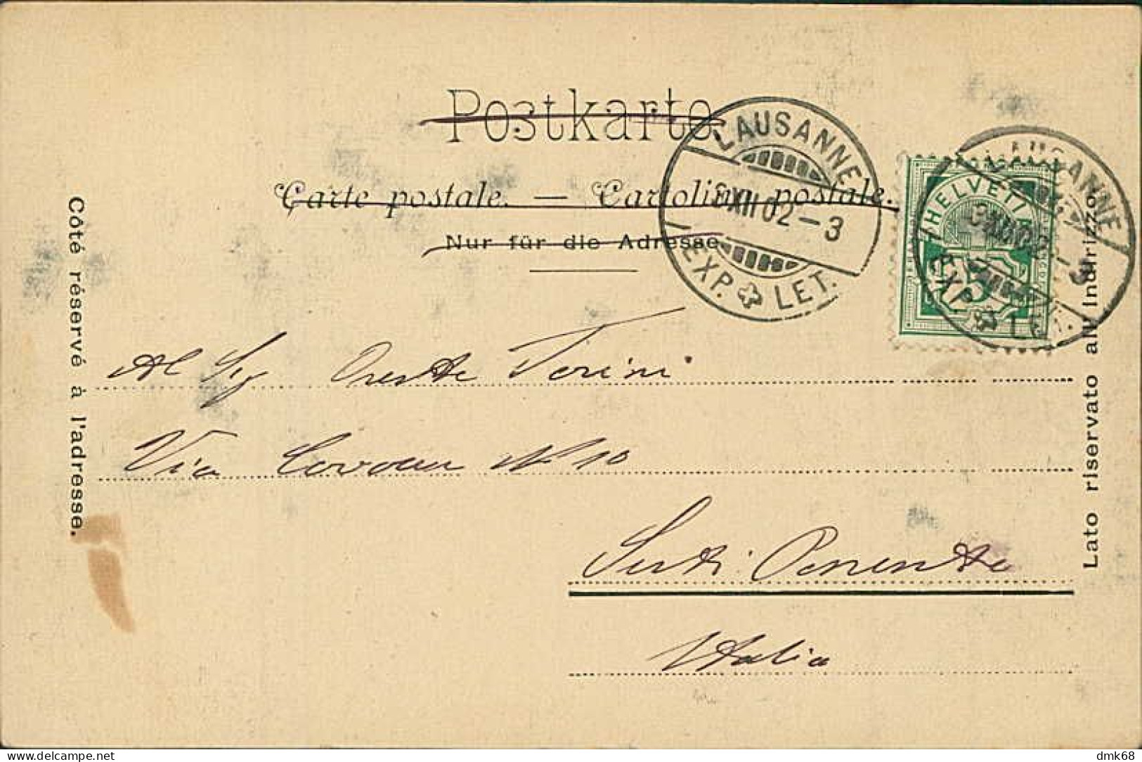 SWITZERLAND - URI-ROTSTOCK VON BRUNNEN AUS  - EDITION CHARNAUX -  MAILED 1902 (18125) - Isenthal