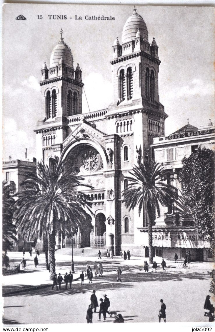 TUNISIE - TUNIS - La Cathédrale - Tunisia