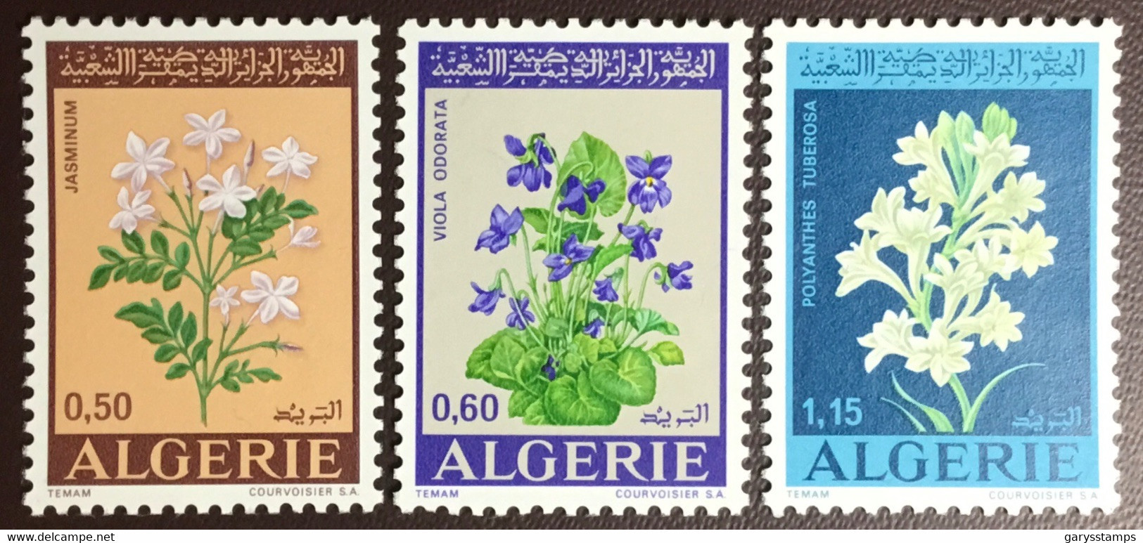 Algeria 1972 Flowers MNH - Sonstige & Ohne Zuordnung