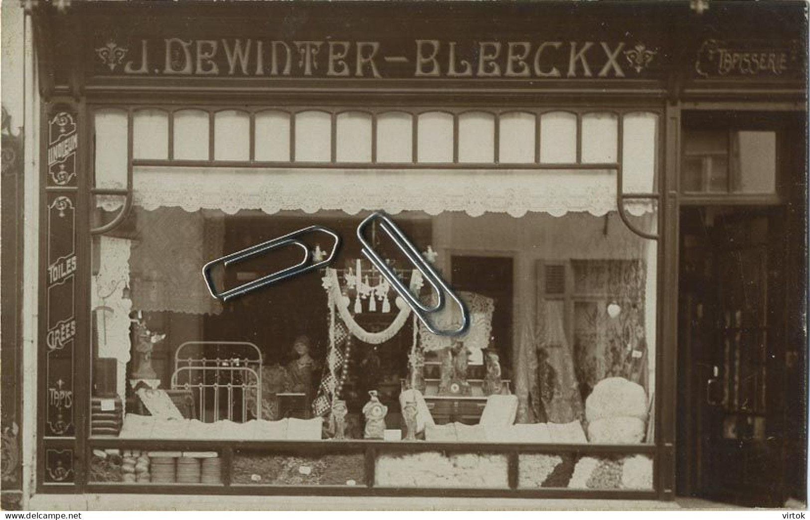 Mechelen   :  Winkel  J. Dewinter - Bleeckw :   Adegemstraat - Malines