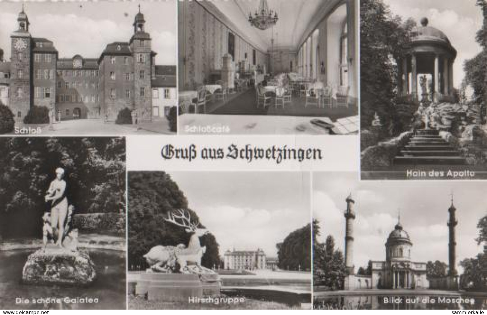 14715 - Gruss Aus Schwetzingen - Ca. 1955 - Schwetzingen
