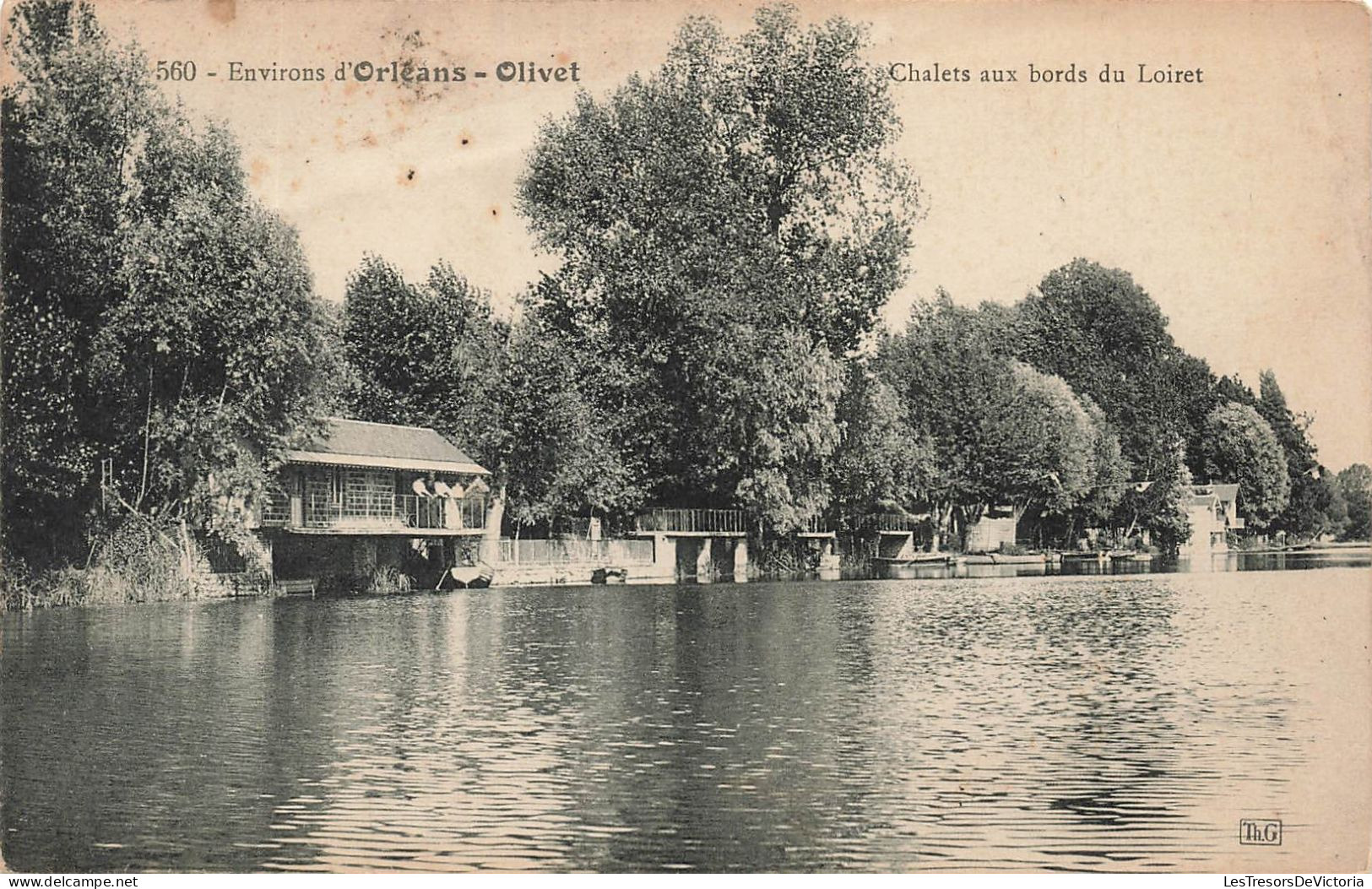 FRANCE - Environs D'Orléans Olivet - Chalets Aux Bords Du Loiret - Vue Panoramique - Carte Postale Ancienne - Orleans
