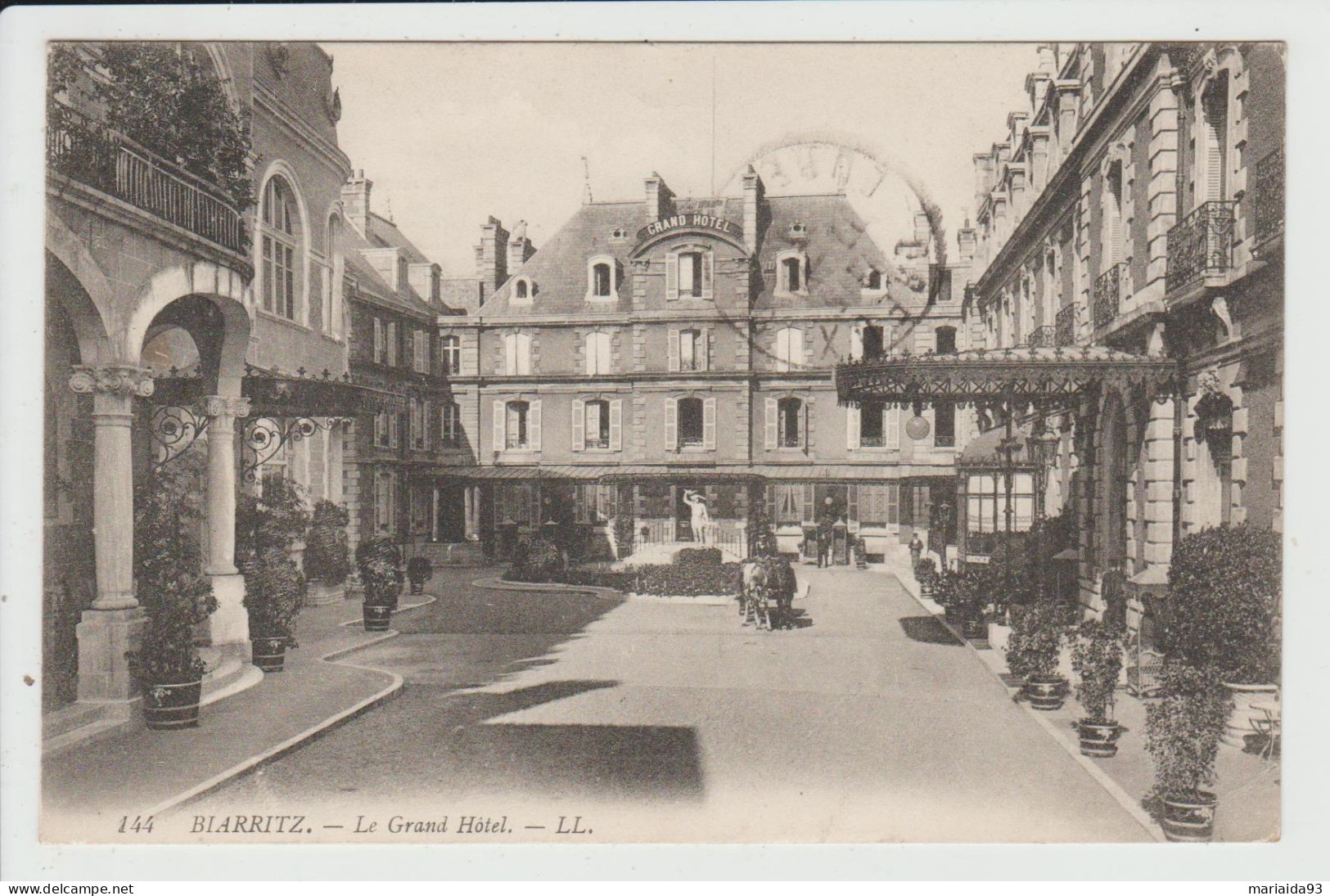 BIARRITZ - PYRENEES ATLANTIQUES - LE GRAND HOTEL - Biarritz