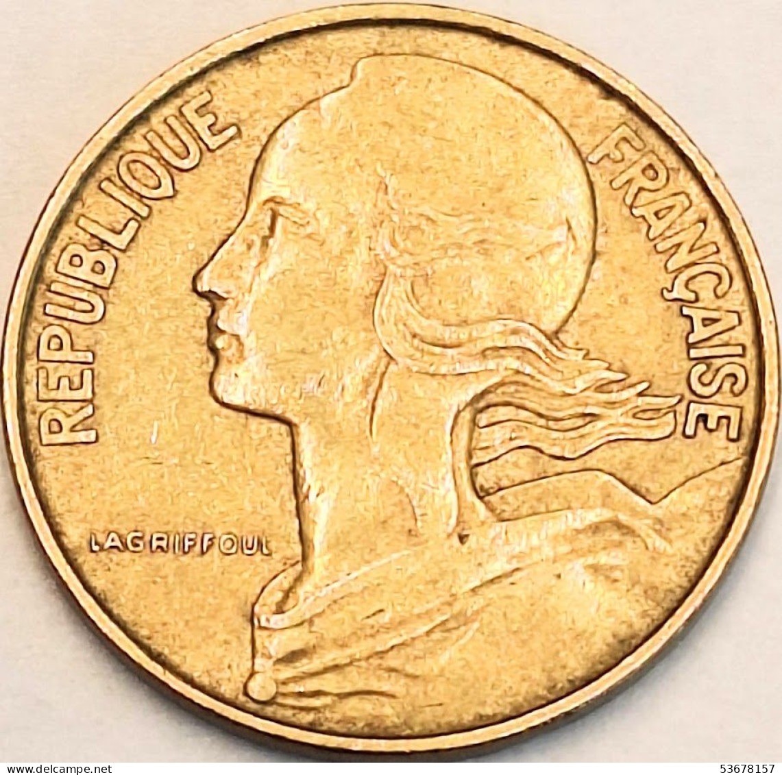 France - 10 Centimes 1972, KM# 929 (#4222) - 10 Centimes