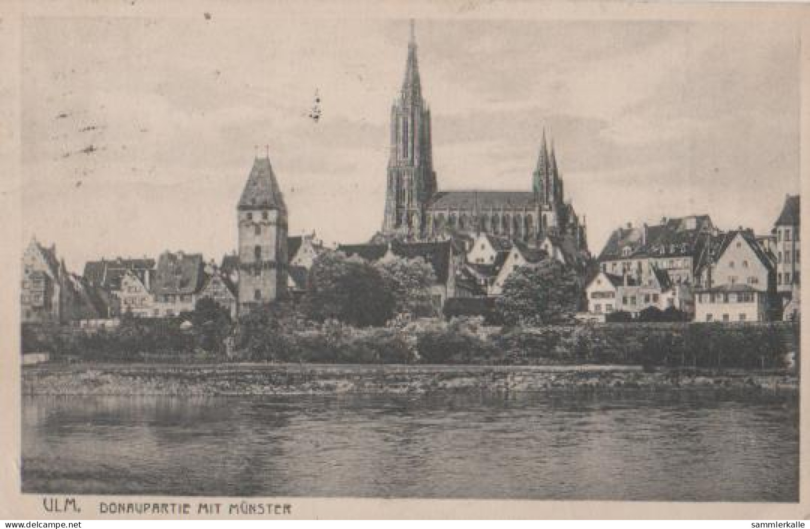 22734 - Ulm - Donaupartie Mit Münster - 1929 - Ulm