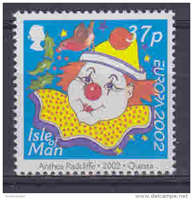 Europa Cept 2002 Isle Of Man 1v ** Mnh (59540A) - 2002