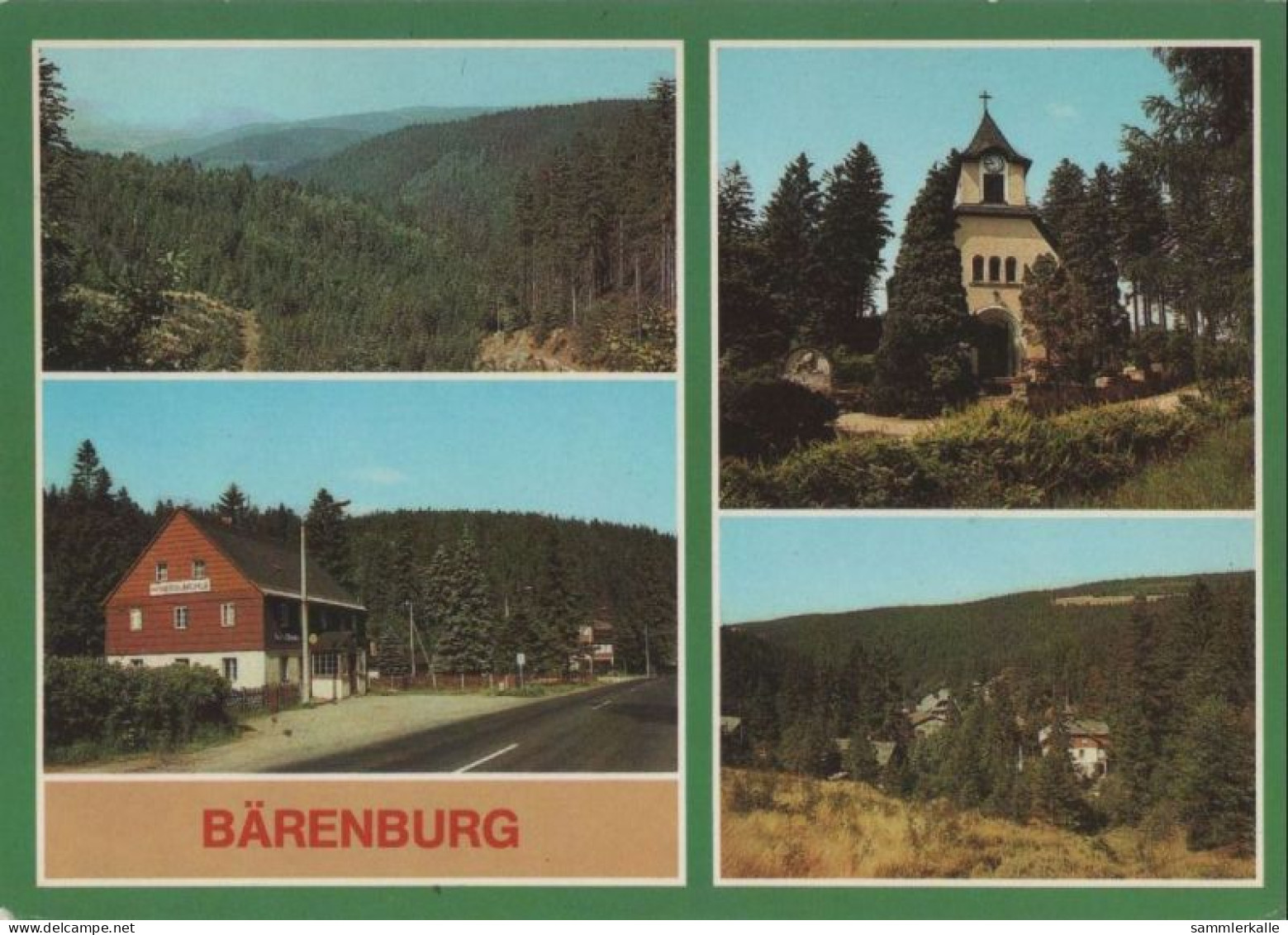 103880 - Altenberg-Bärenburg - U.a. Waldkapelle - 1989 - Altenberg