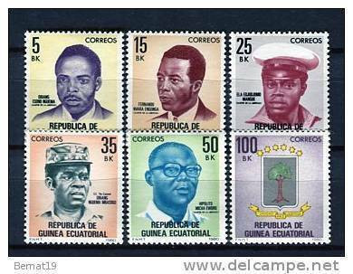 Guinea Ecuatorial 1981. Edifil 18-23 ** MNH. - Äquatorial-Guinea