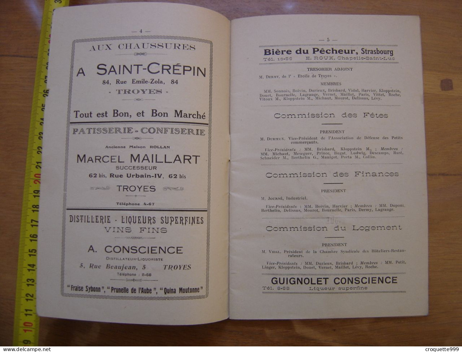 1926 PROGRAMME OFFICIEL Grand Concours International De Musique Ville De Troyes - Otros & Sin Clasificación