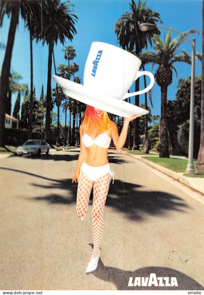 P-24-MOR-580 : PUBLICITE  CAFE LAVAZZA. PAR DAVID LACHAPELLE. PHOTOGRAPHE - Autres & Non Classés