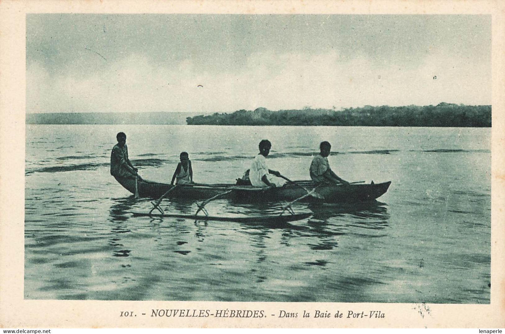 D6531 Nouvelle Hébrides Dans La Baie De Port Vila - Nieuw-Caledonië