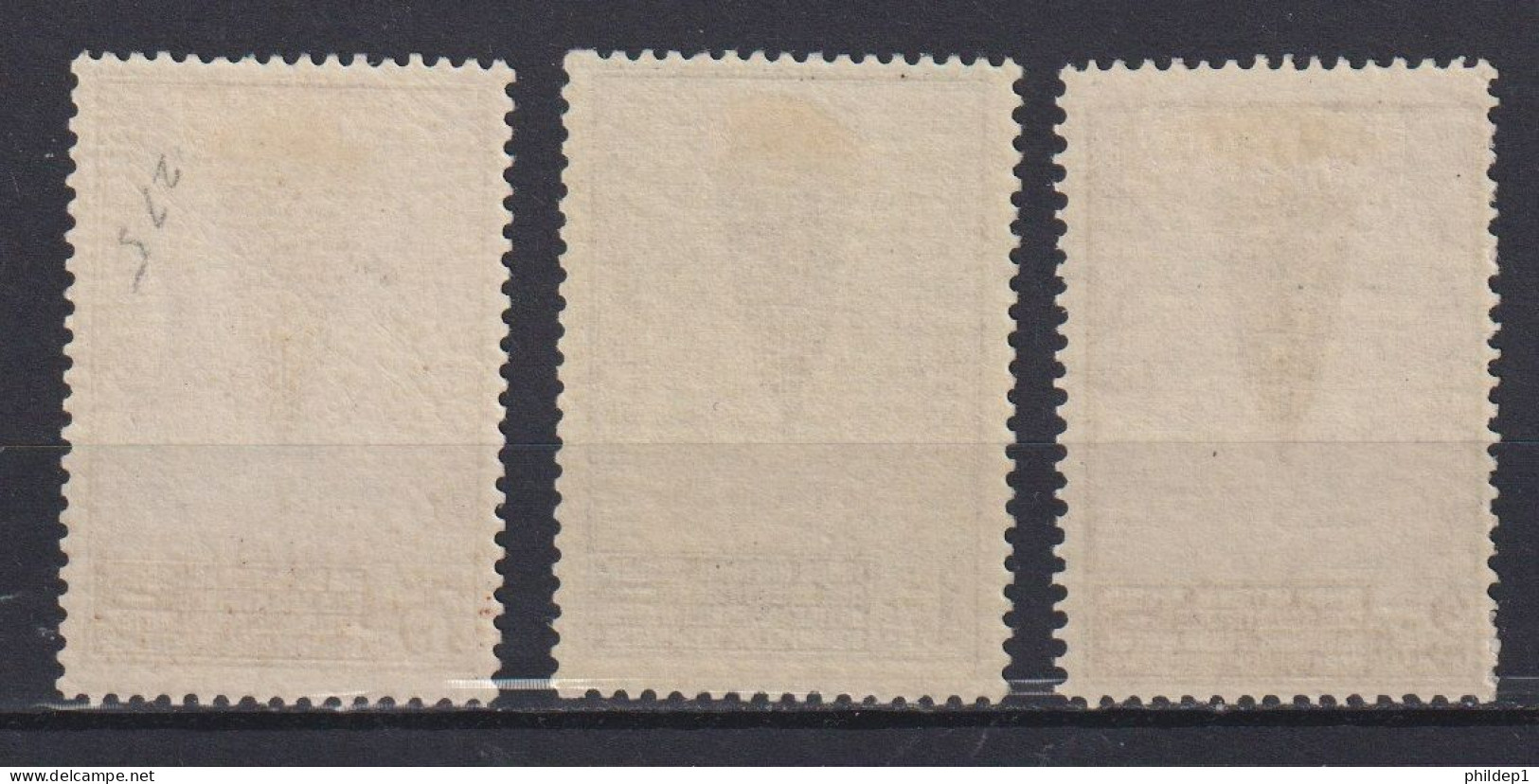 Belgique: COB N° 353/55 *, MH, Neuf(s) Charniéré(s). TTB !!! - Unused Stamps