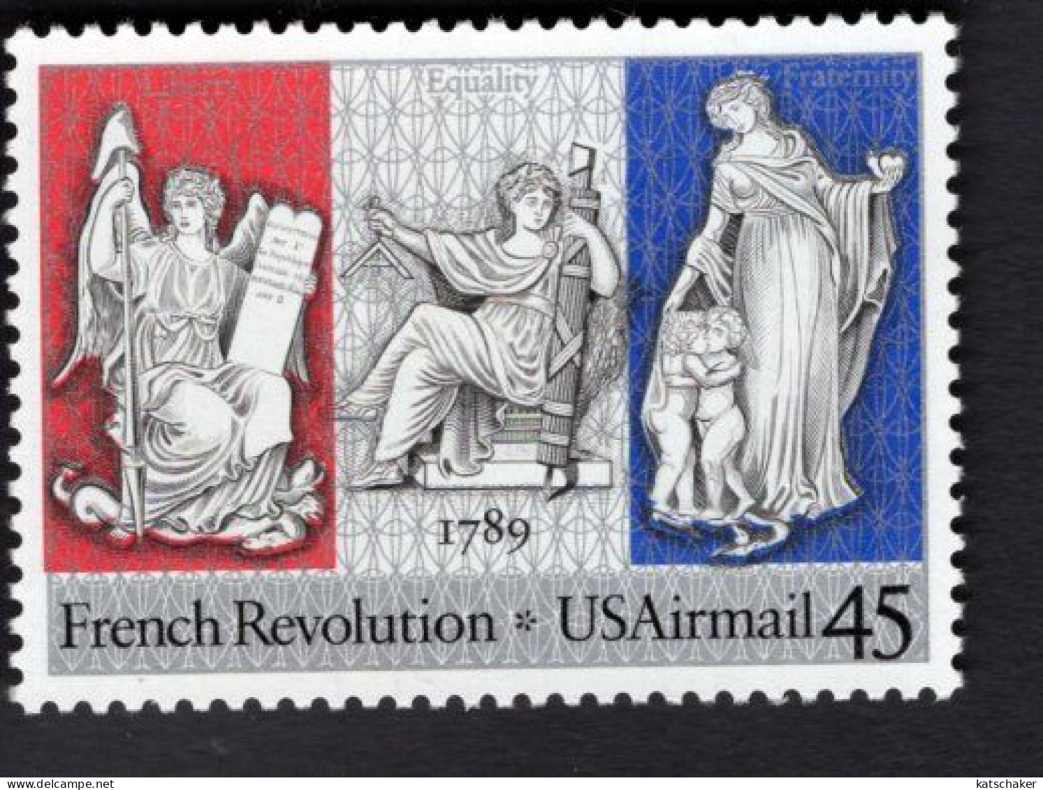 200333521 1989 SCOTT C120 (**) POSTFRIS MINT NEVER HINGED - FRENCH REVOLUTION BICENTENNIAL - 3b. 1961-... Neufs