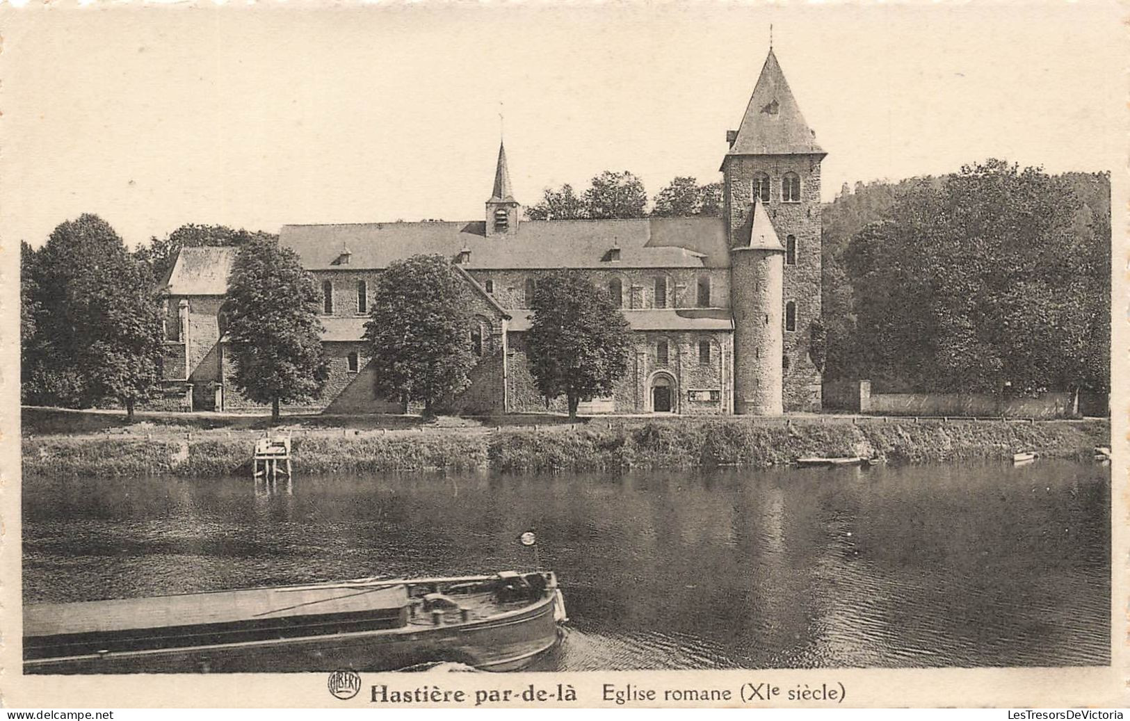 BELGIQUE - Hastière Par De Là - Eglise Romane (XIème Siècle)- Carte Postale Ancienne - Hastière