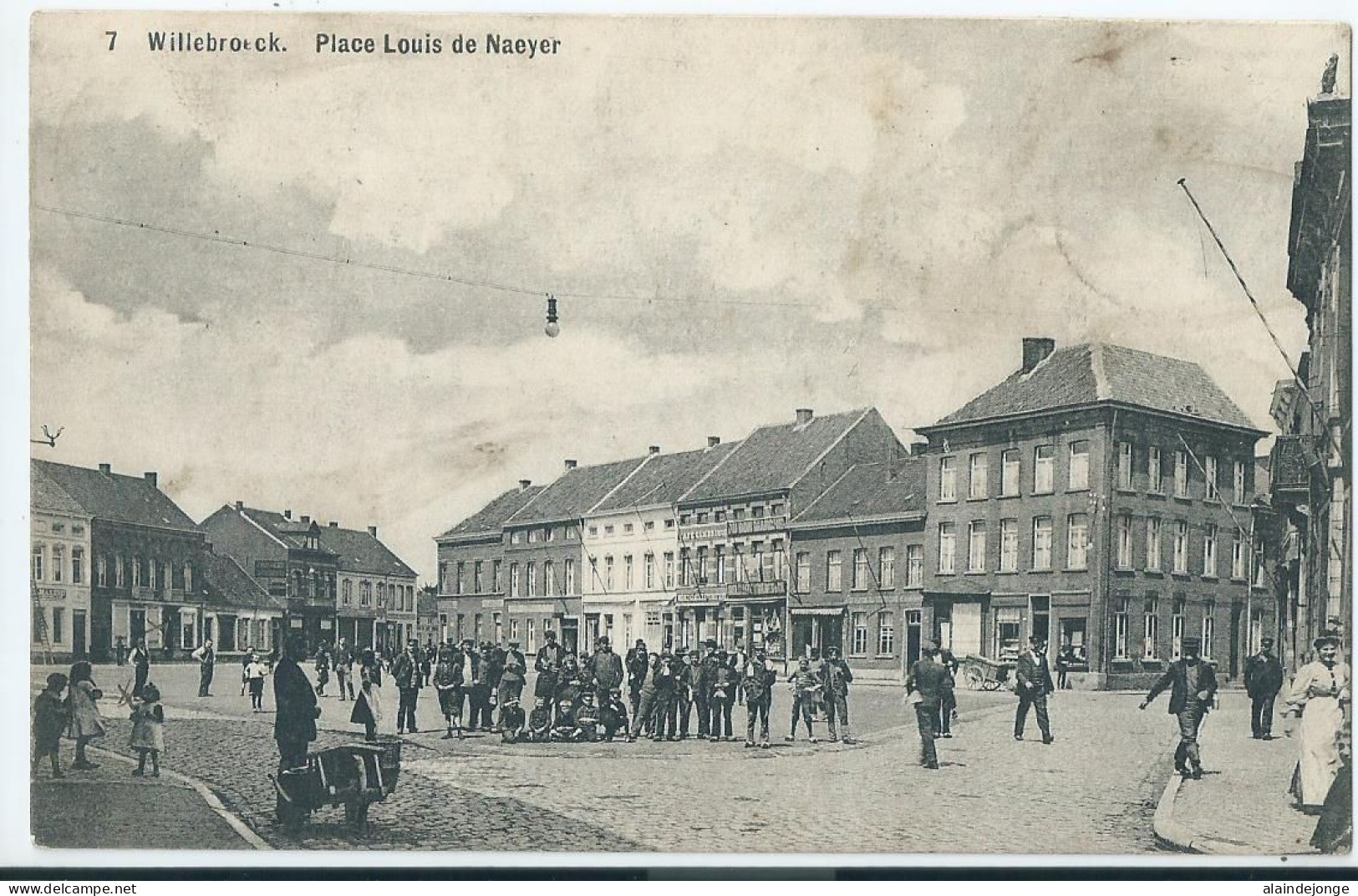 Willebroek - Willebroeck - Place Louis De Naeyer - 1910 - Willebrök