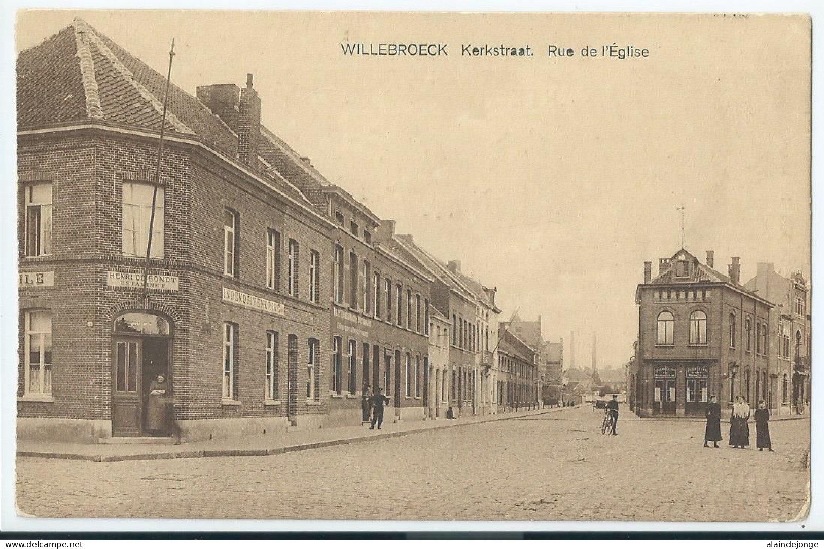 Willebroek - Willebroeck - Kerkstraat - Rue De L'Eglise  - Willebroek