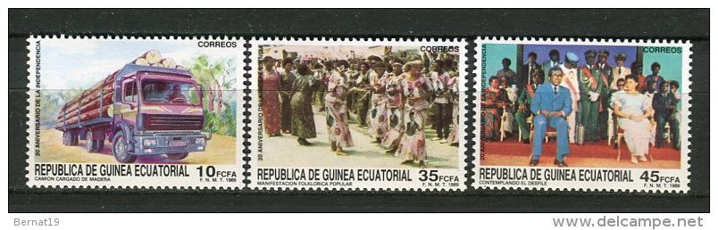 Guinea Ecuatorial 1988. Edifil 109-11 ** MNH - Equatorial Guinea