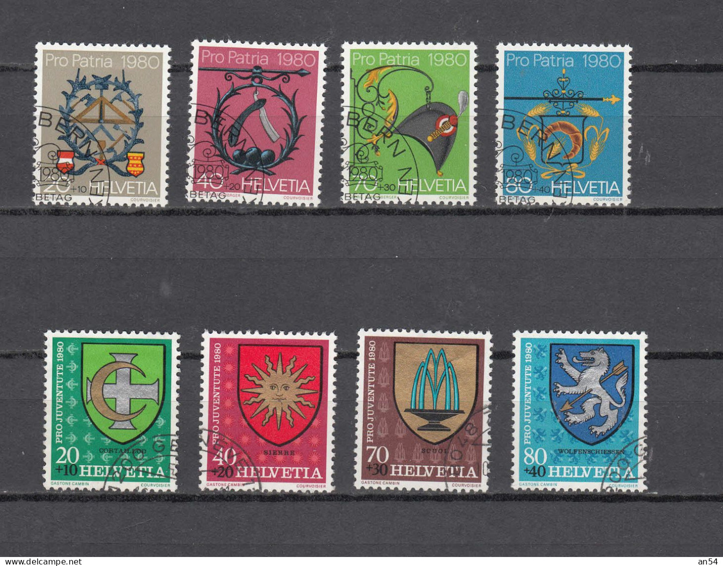 1980    LOT    OBLITERES       CATALOGUE SBK - Used Stamps