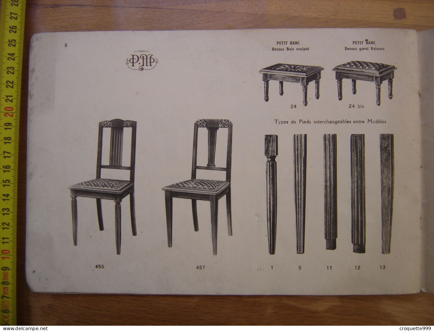 1935 Catalogue SIEGES CANNES Et CUIR Paul Marchet DIJON - Art Nouveau / Art Déco