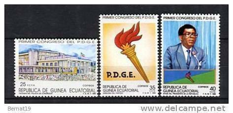 Guinea Ecuatorial 1989. Edifil 115-17 ** MNH. - Guinée Equatoriale