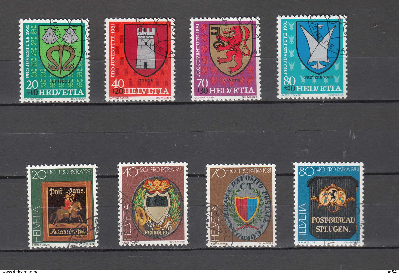 1981    LOT    OBLITERES       CATALOGUE SBK - Used Stamps