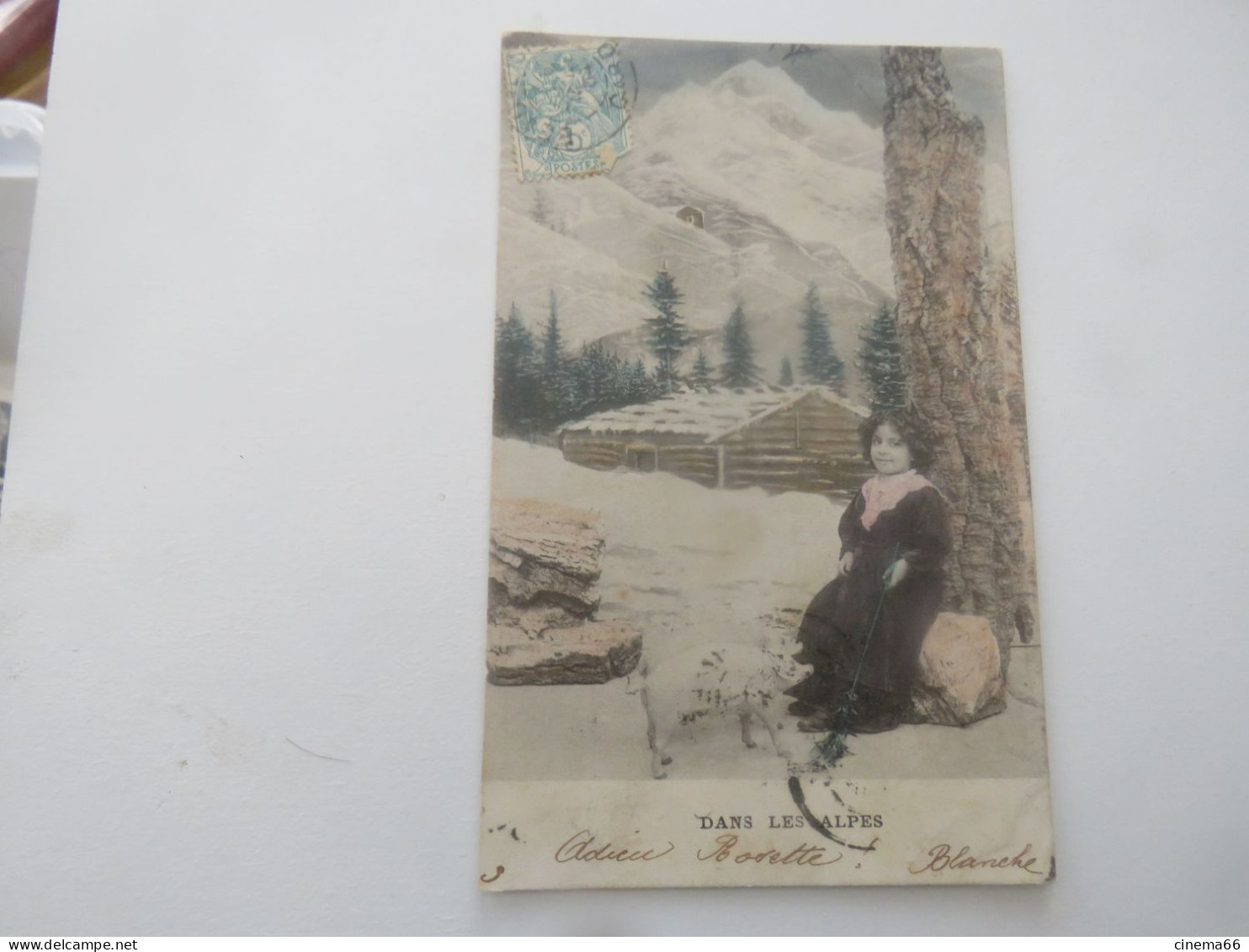 DANS LES ALPES (lot De 2 Cartes) - Paysans