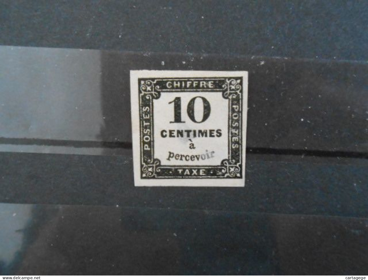 FRANCE YT TX 2 TYPOGRAPHIE 10c. - 1859-1959 Mint/hinged