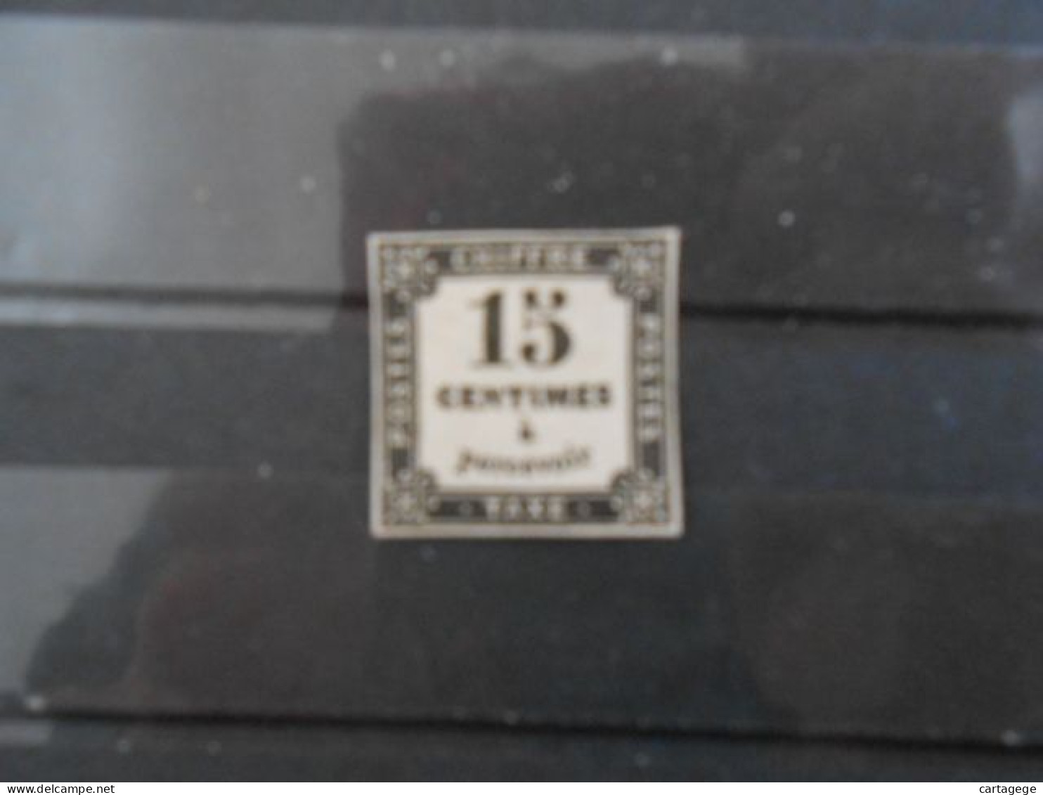 FRANCE YT TX 3B TYPOGRAPHIE 15c. - 1859-1959 Mint/hinged