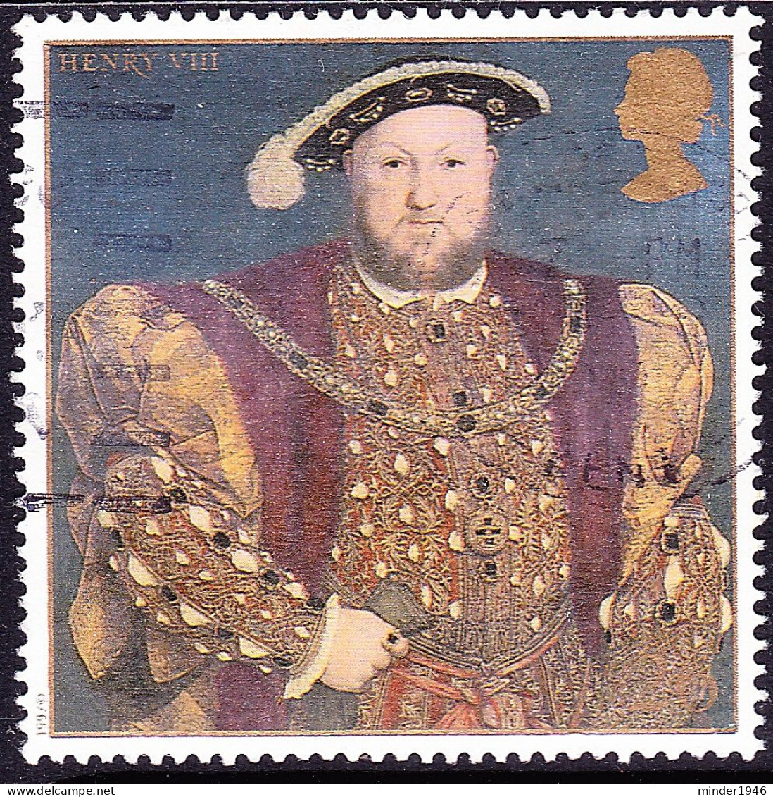 GREAT BRITAIN 1997 QEII 26p Multicoloured, 450th Anniv Of The Death Of KHVIII-Henry The Eighth SG1965 FU - Gebraucht