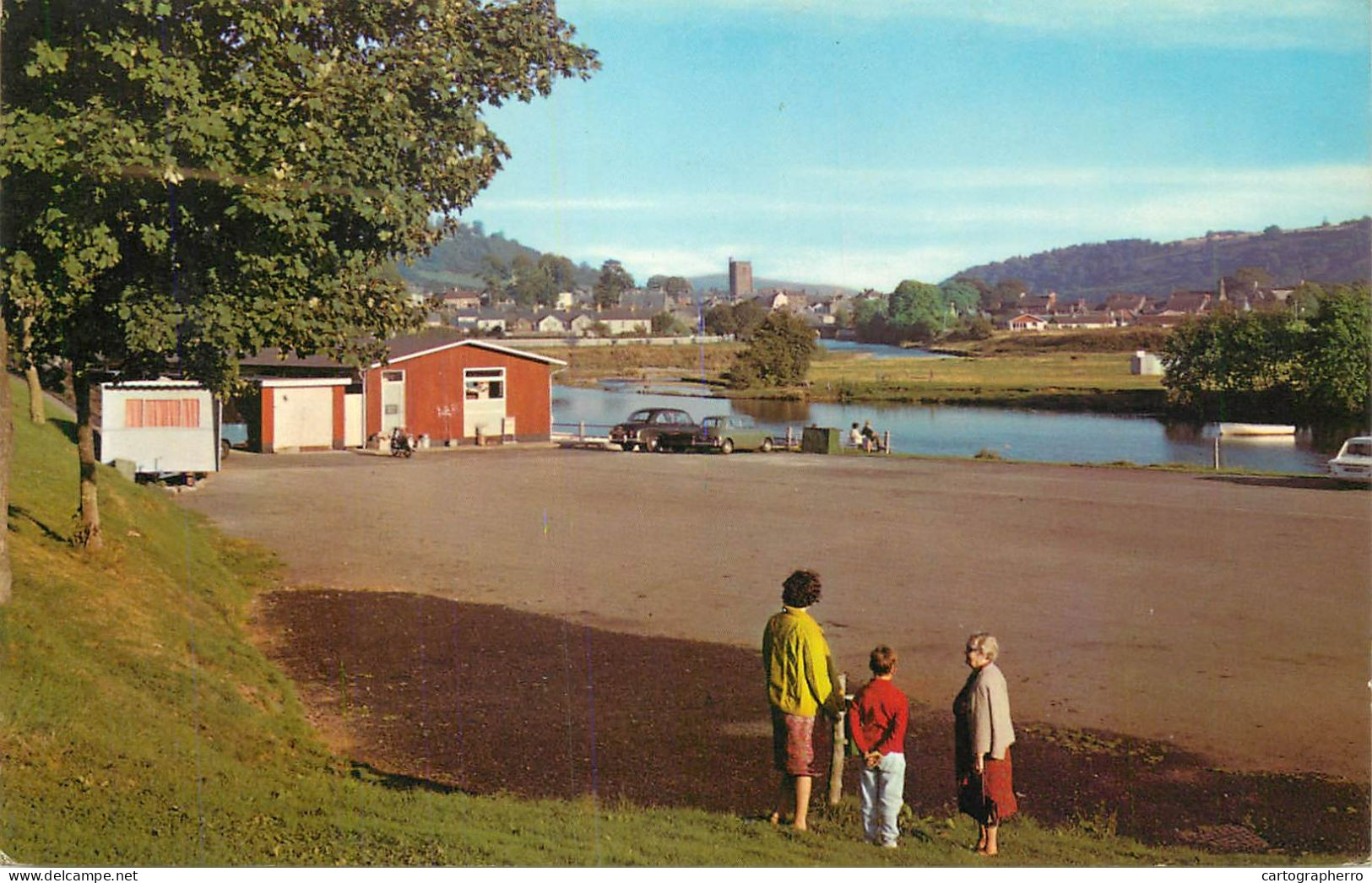 Wales Brecon River Usk - Breconshire