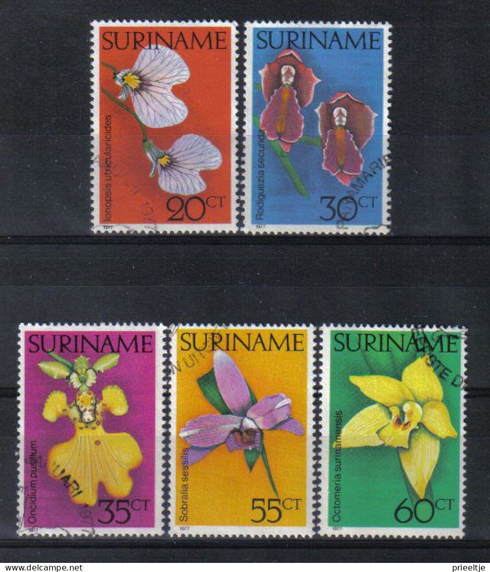 Suriname 1977 Orchids Y.T. 665/669 (0) - Surinam