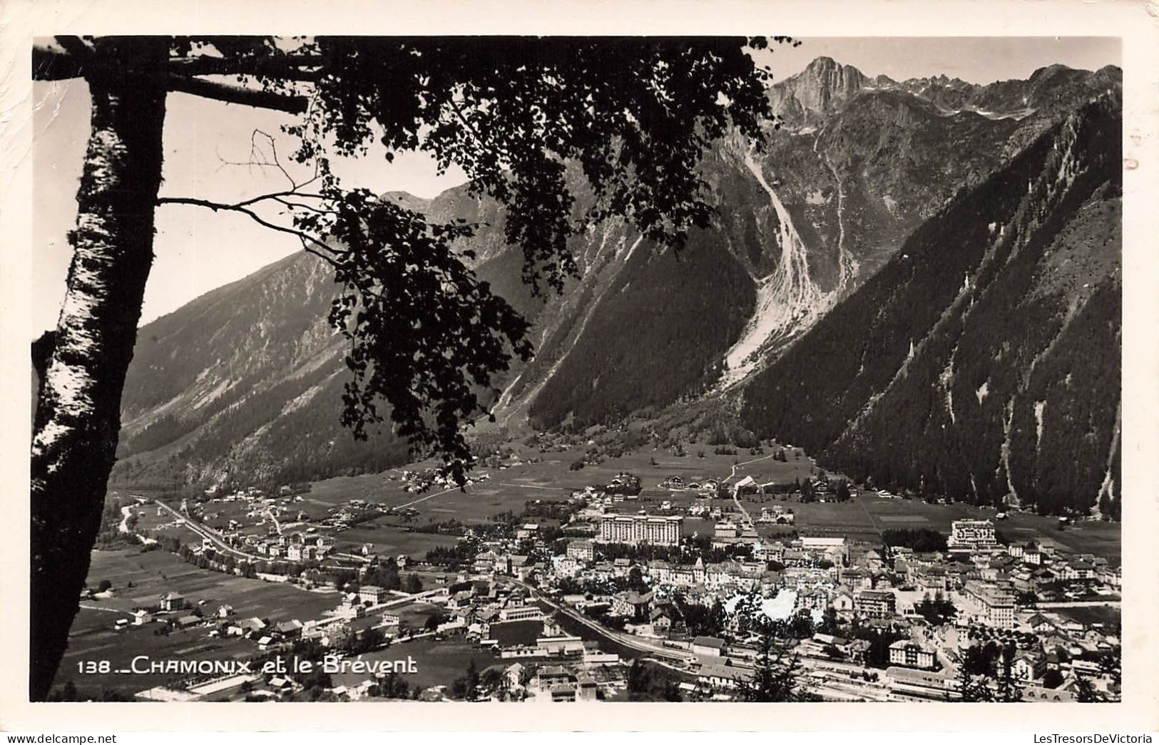 FRANCE - Chamonix Et Le Brévant - Vue Générale - Carte Postale - Chamonix-Mont-Blanc