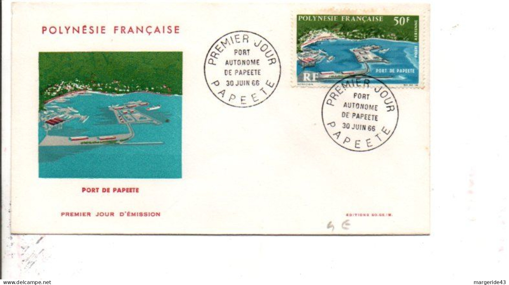 POLYNESIE LOT DE 43 FDC DIFFERENTES DE 1966 à 1979 - Lots & Kiloware (max. 999 Stück)