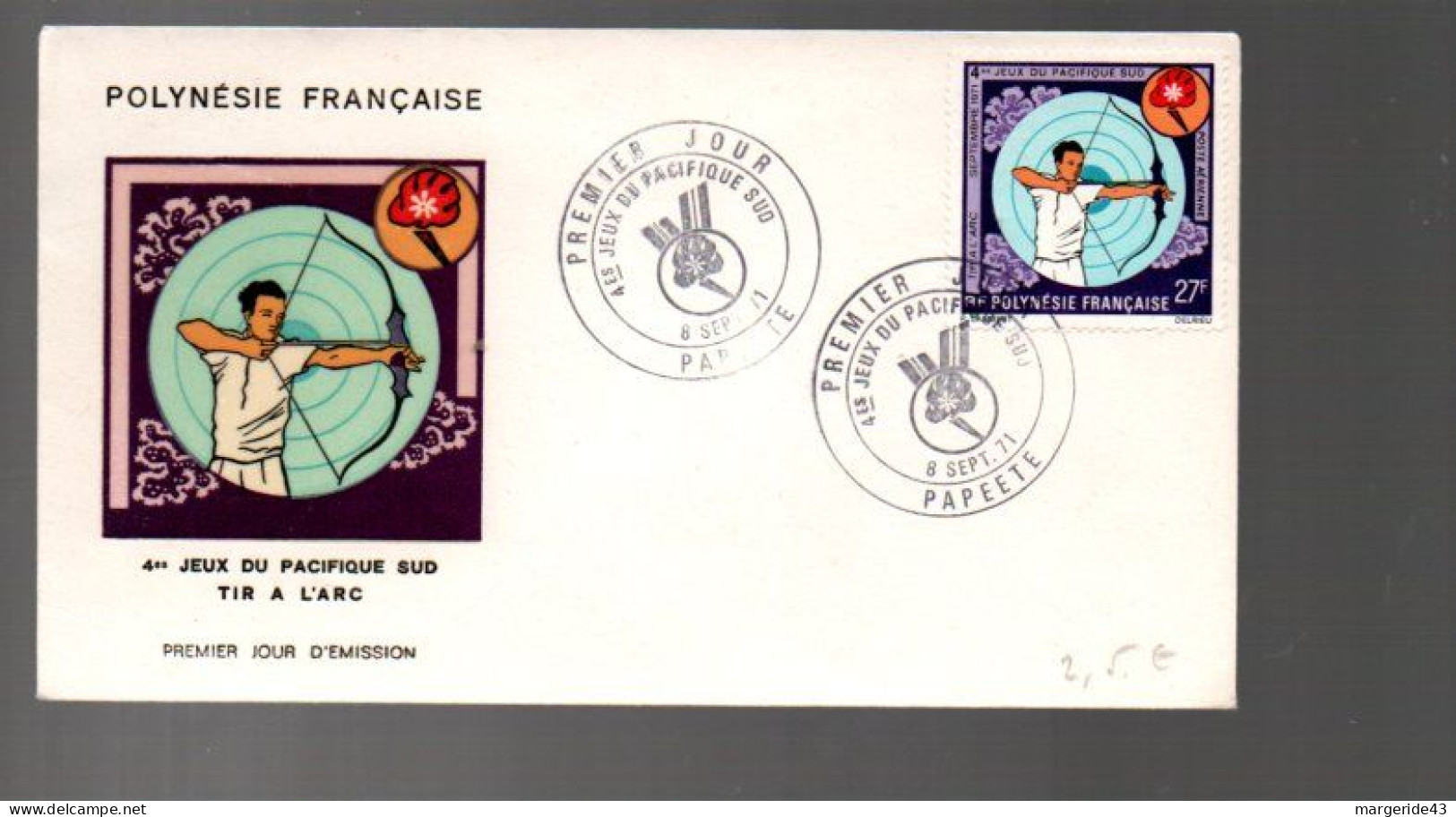 POLYNESIE LOT DE 43 FDC DIFFERENTES DE 1966 à 1979