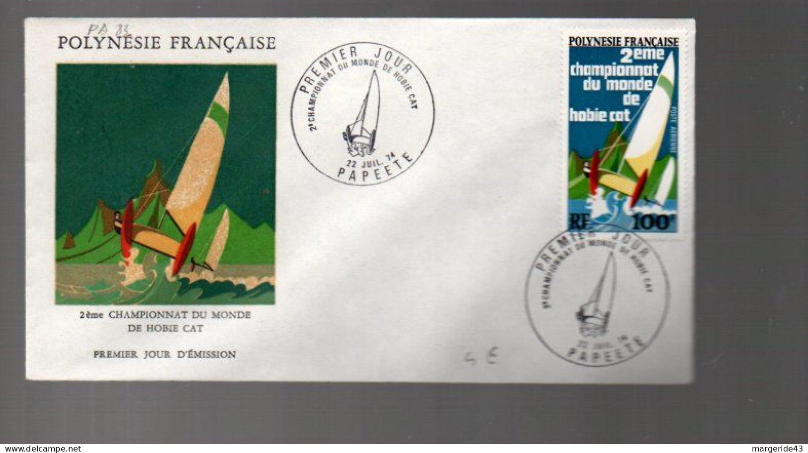 POLYNESIE LOT DE 43 FDC DIFFERENTES DE 1966 à 1979