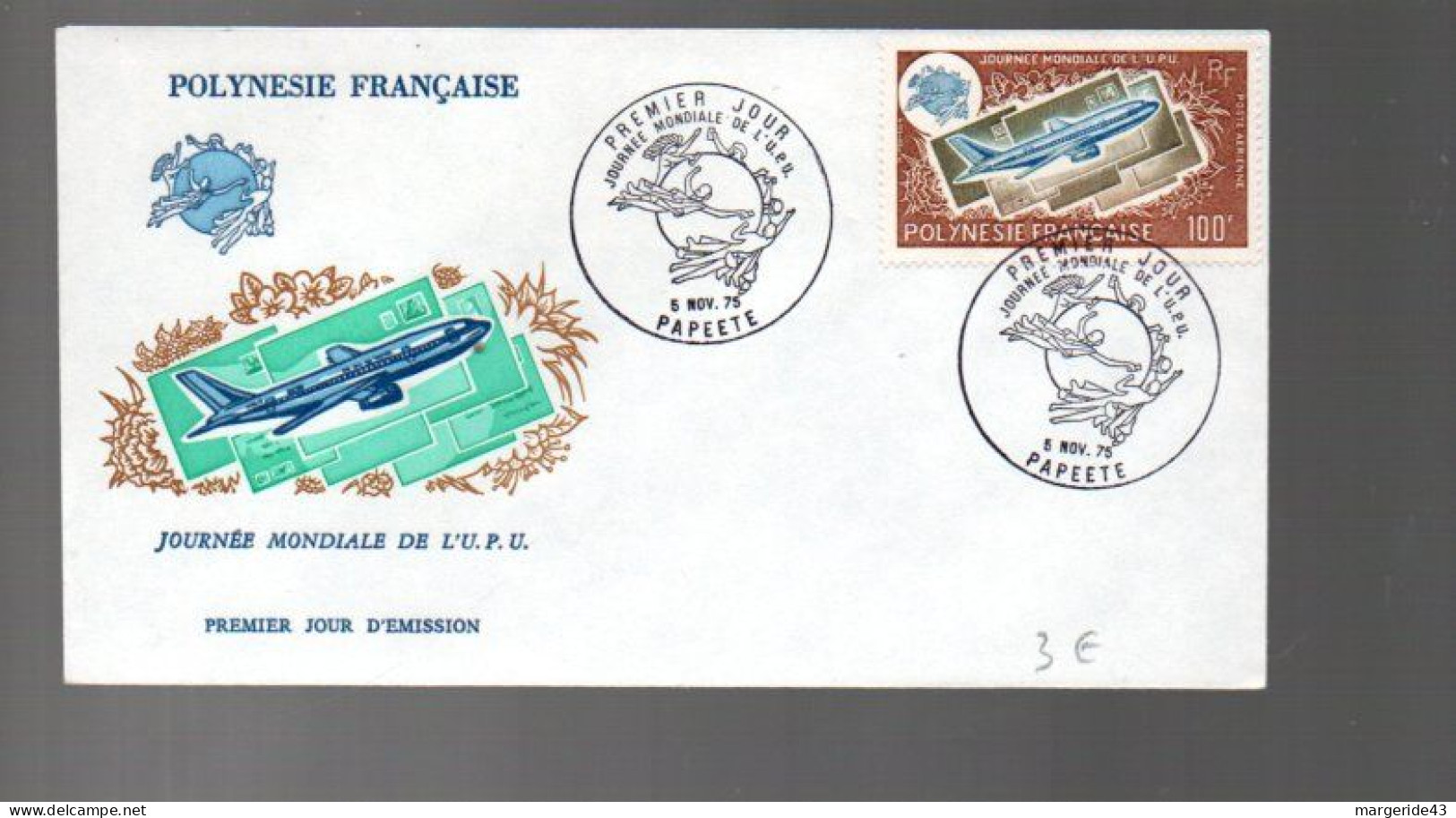 POLYNESIE LOT DE 43 FDC DIFFERENTES DE 1966 à 1979